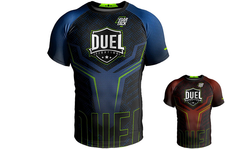 Guarda de lycra, Compresión - Bar Tack x Duel Fighting