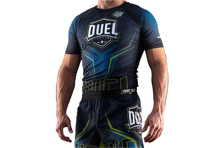 Guarda de lycra, Compresión - Bar Tack x Duel Fighting