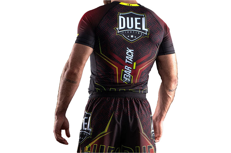 Guarda de lycra, Compresión - Bar Tack x Duel Fighting