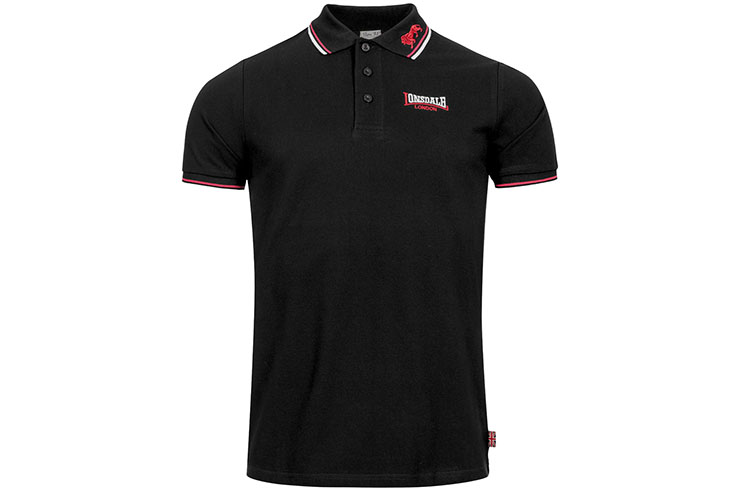 Cotton Polo Shirt, Short Sleeve - Lion, Lonsdale