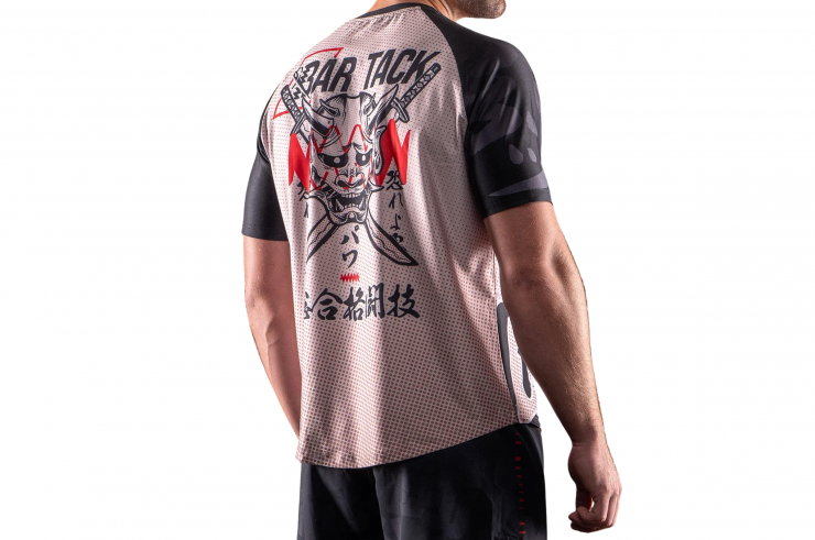 Camiseta DryMax™, Manga Corta - Oni 鬼, Bar Tack