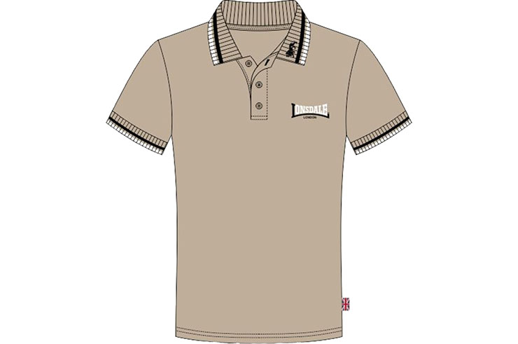 Polo en Coton, Manches courtes - Lion, Lonsdale